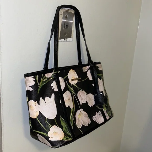 Dana Buchman Floral handbag - Picture 3 of 15